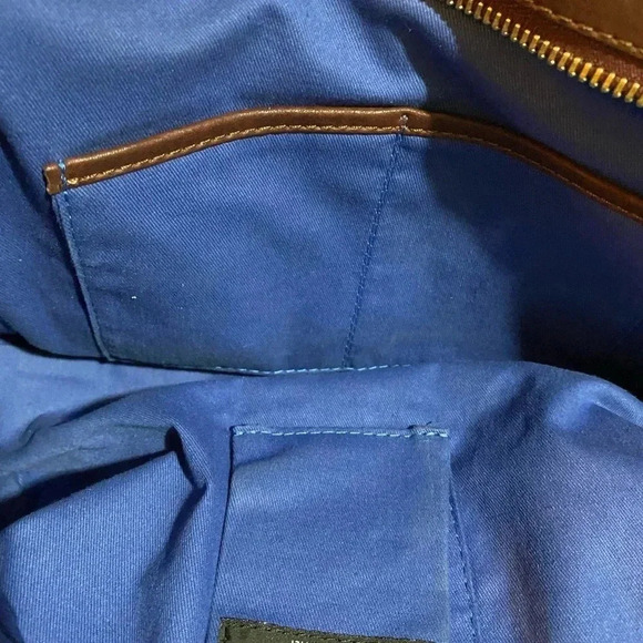 Via pepubblica plum beige leather unisex  briefcase ideas for work travel - Picture 10 of 15